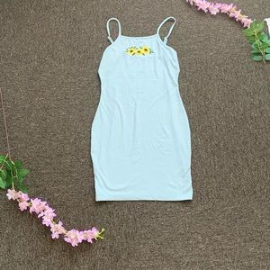 Light Blue Butterfly Dress